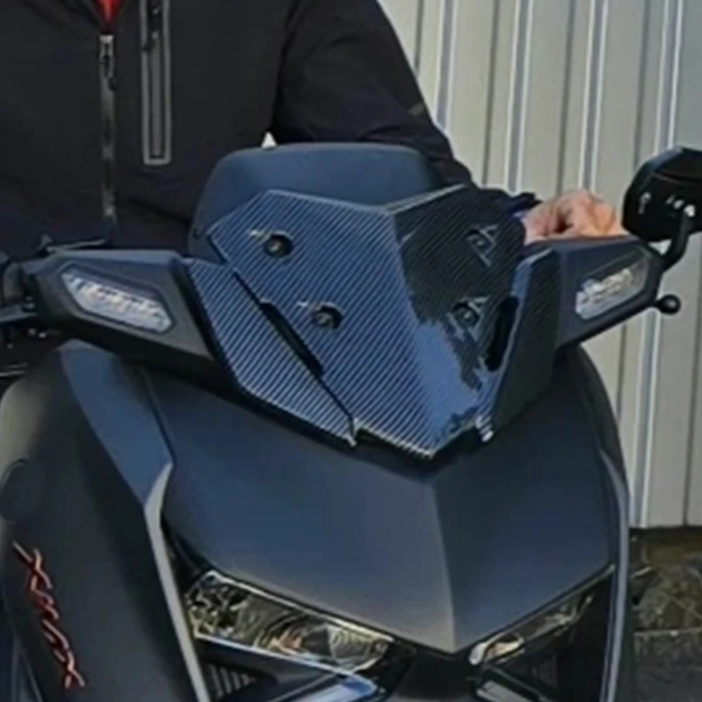 Für Yamaha Für Xmax 250 125 400 18-21 XMAX-300 17-21 XMAX125 XMAX250 XMAX300 XMAX400 Visier Deflektor Windschutzscheibe Windschutzscheibe (Color : 1 UK