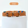Adjustable Pets Banbana Collar PU Neck Scarf With Printed for Small Medium Large Dogs Cat Puppy Accessories Triangle Scarf XS-L 2