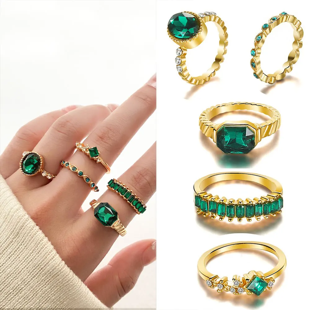 5PcsGoldPlatedKnuckleRingsSetForWomenDaintyGreenCubicZirconiaCrystalSimpleTwist.jpg