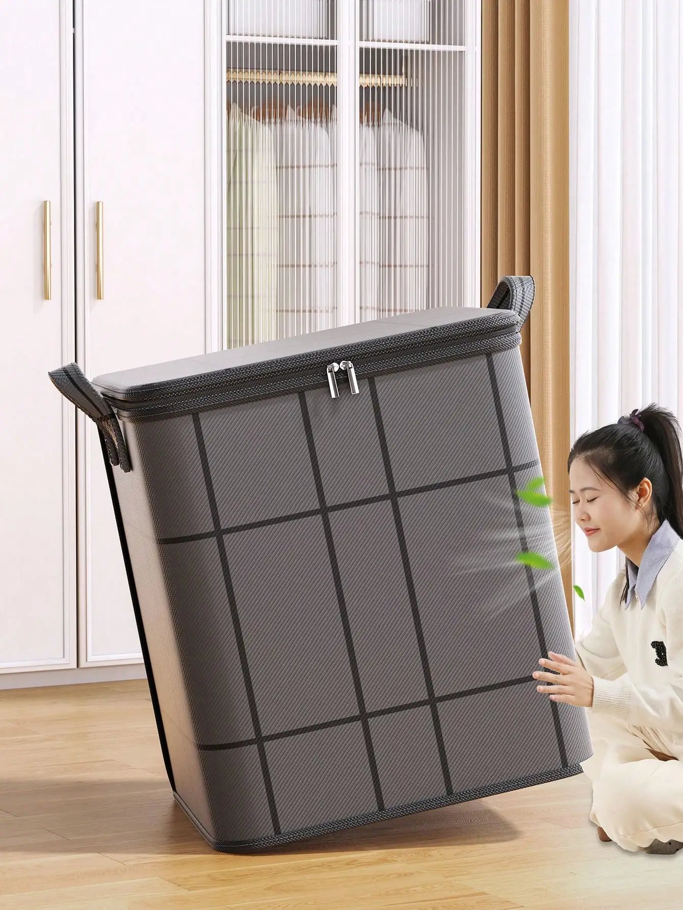Big Capacity Storage Bag Quilt Clothes Moisture Dust Proof Proof Organizer Duvet Blanket Sorting Bags Luggage Bag 5