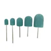 5pcs Nail Sanding Caps With Rubber Pedicure Polishing Sand Block Electric Pedicure Burr Foot Cuticle Tool Drill Accessories 3