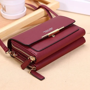 Women's Wallet Korean Handbag Multi Card Large Capacity Casual Shoulder Bag Mobile Phone Packet Fashion New Style 1
