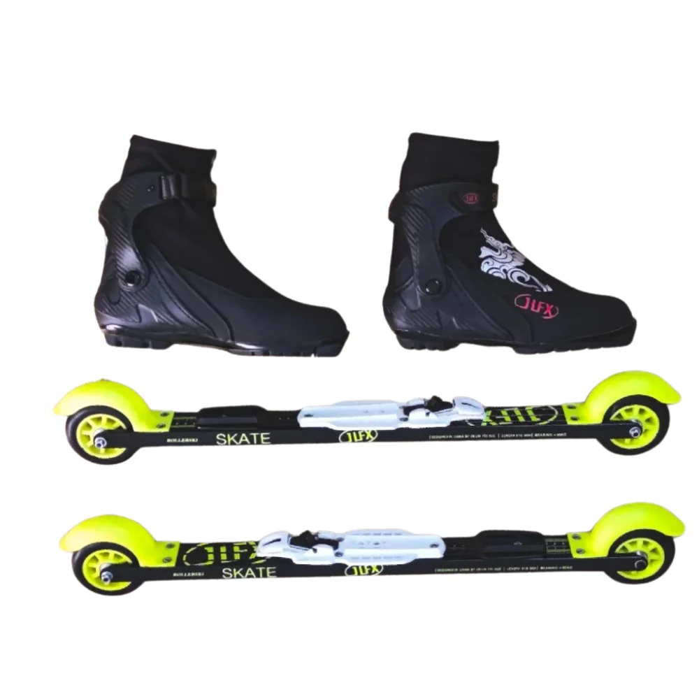 610мм Rollerskiing Skate Aluminum For Traditional Cross-Country Skic Training high tech materials and design XC skiing
