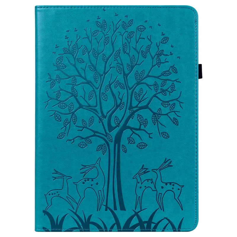 Luxury Leather Wallet Stand Tablet Case - 8.7 Inch