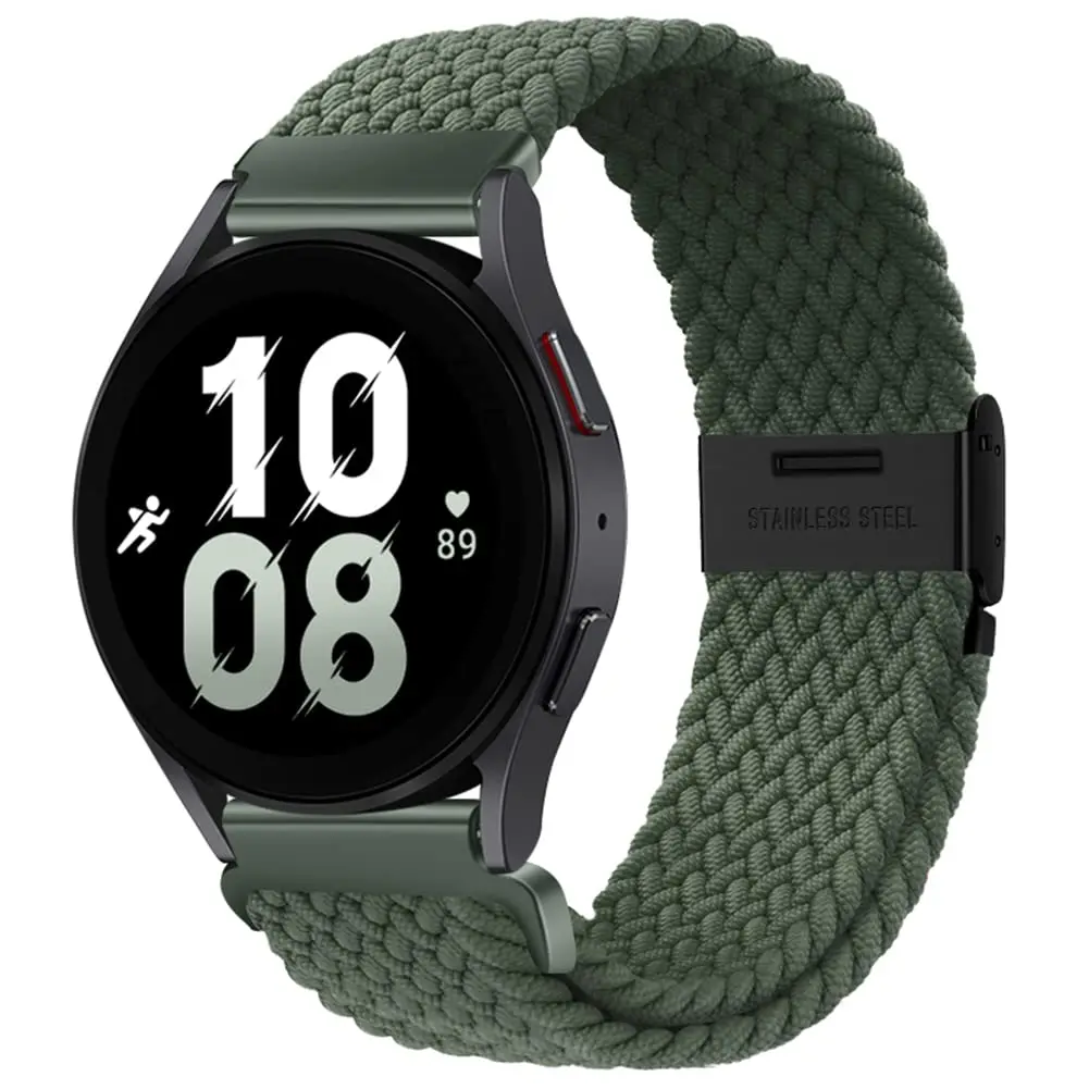 Braided Elastic Bracelet 20mm/22mm Smartwatch Band Strap
