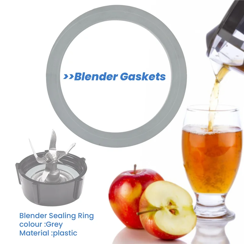 B06B-4 Pack Blender Gasket Seals For Oster And Osterizer Blender Models, Premium Blender Replacement Parts O-Gasket Rubber