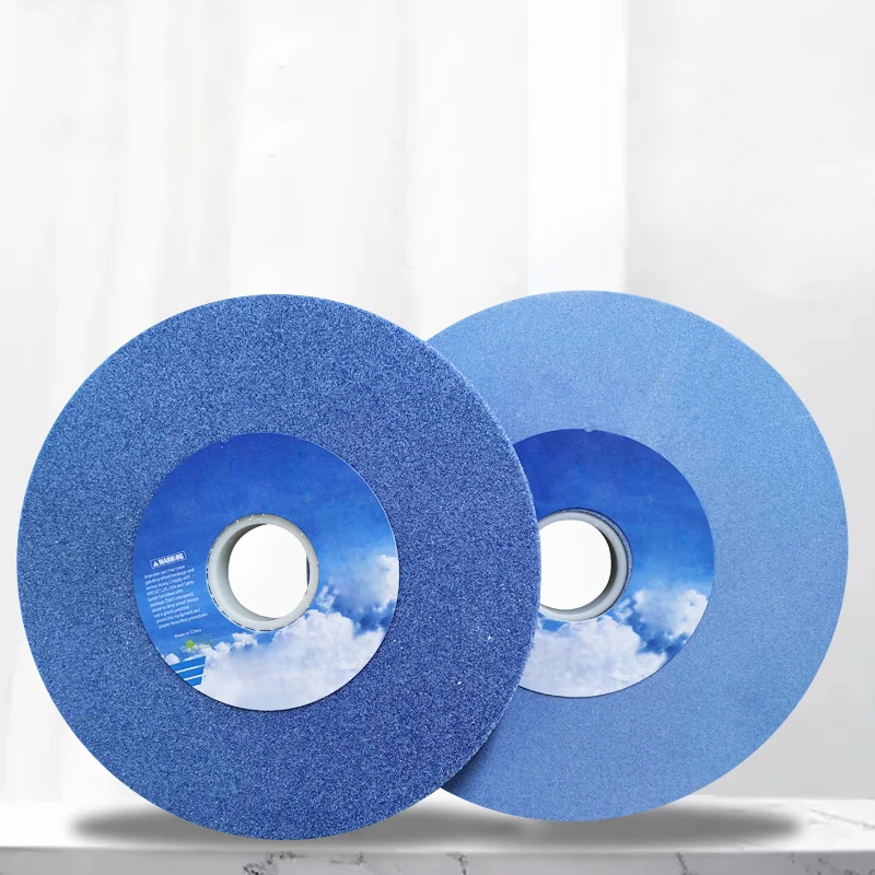 Polishing Wheel Ceramic Abrasive White Corundum 180*12.7*31.75mm for Alloy Steel Tool Grinding