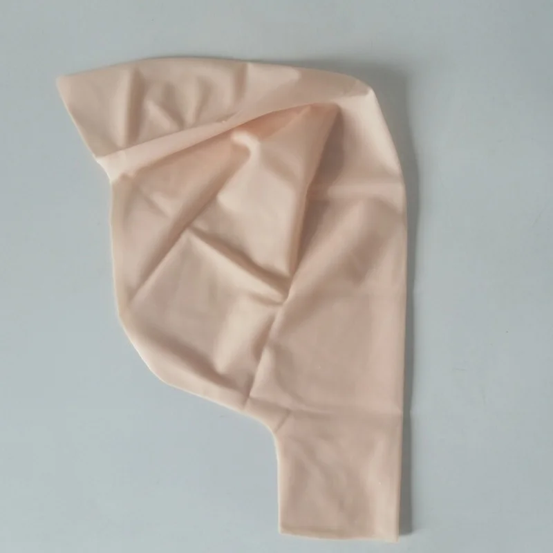 Latex Bald Head Cover Fake Skin Without Shaving Performance Props Monk Nun