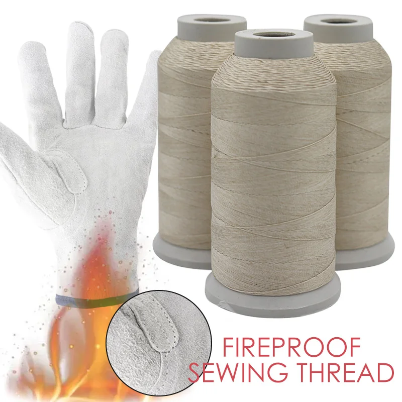 200g Glass Fiber Sewing Thread High Temperature Resistance 550degree ...