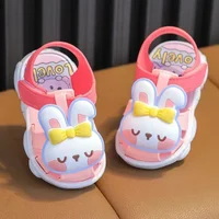Sandalias Shoes for Girl Children Sandals Garden Shoes New Summer Cartoon Boy Beach Shoe Soft Soled Girls Walking Shoe Baby Shoe 6