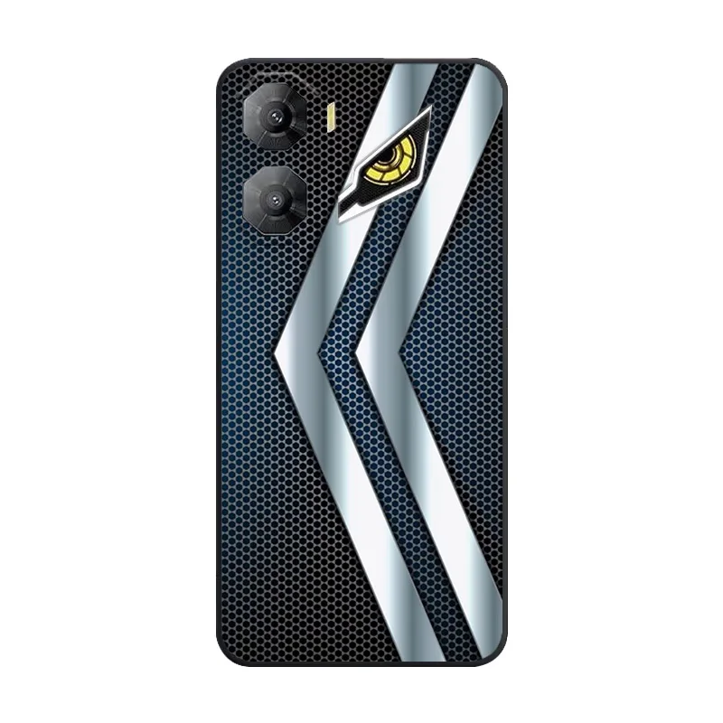 Shockproof Silicone Back Cover with Camera Protection