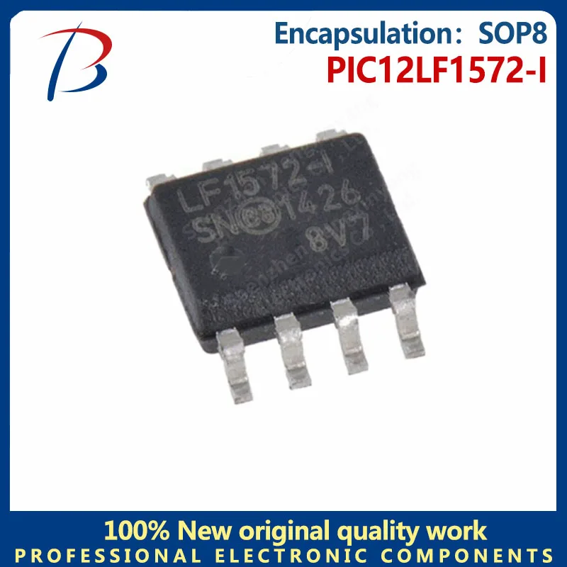 

5PCS PIC12LF1572-I package SOP8 microcontroller chip silk screen LF1572-I