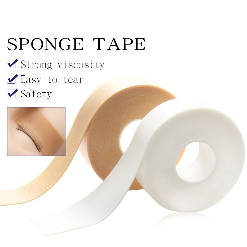 New Eyelash Extension Tool Eye Pads Foam Tape White Brown Black Foam Under Eye Patches False Lashes Grafting Makeup Tool 3pcs