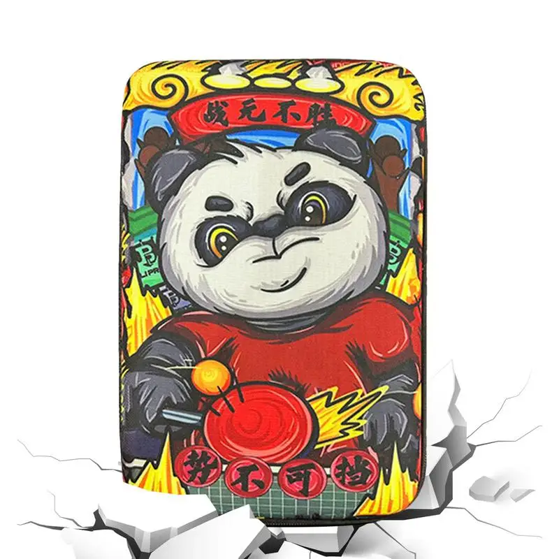 National Trend Table Tennis Racket Bat Bag Ping Pong Rackets Case For Blade Paddle Balls Storage