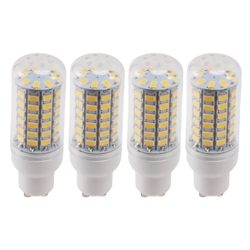 

4X GU10 10W 5730 SMD 69 LED Bulbs LED Corn Light LED Lamp Energy Saving 360 Degree 200-240V White