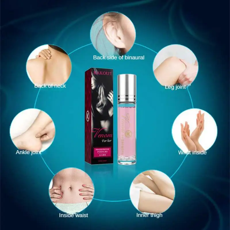 10ml Perfume for Men Women Ball Perfume Women Pheromone Men's Essential Oil Attracts The Opposite Sex Lasting Fragrance