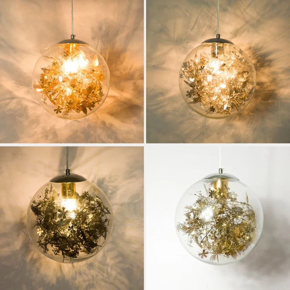 Nordic Indoor Pendant Light Creative Light Luxury Restaurant Corridor Lamps Home Living Room Bedroom Decoration Glass Droplight