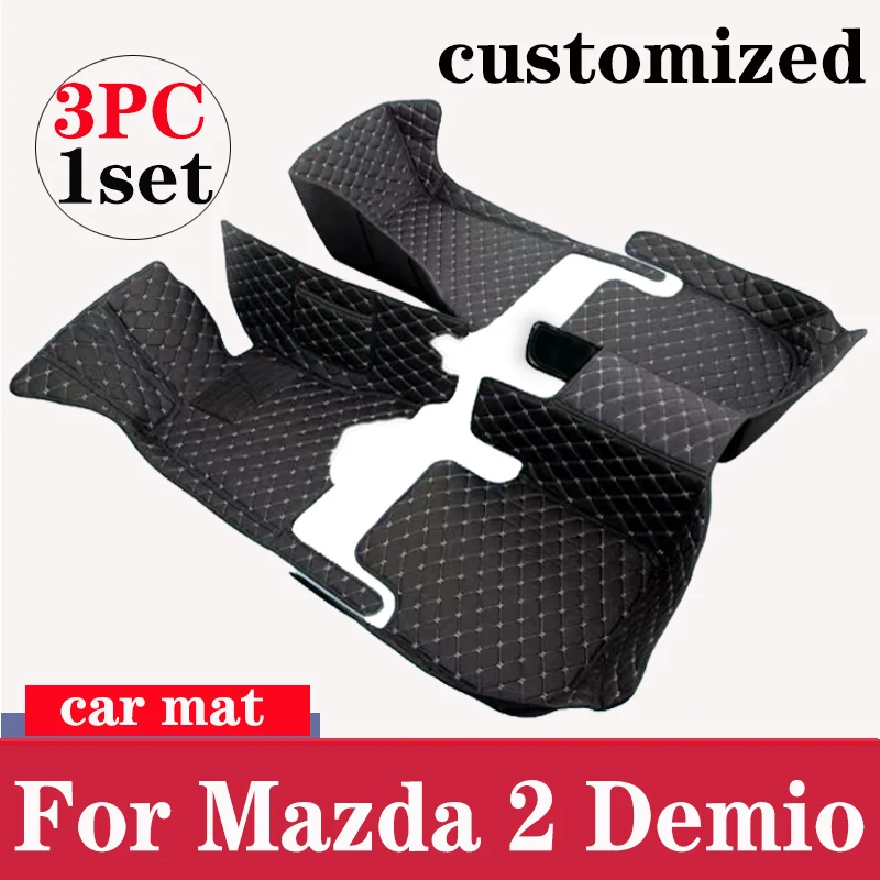CarFloorMatsForMazda2Mazda2DemioToyotaYarisRDJDL20152022