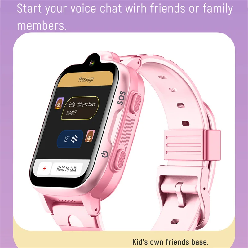 4G Ű Ʈ ġ  GPS SOS HD  Smartwatch ð SIM ī ġ   IP67  ð