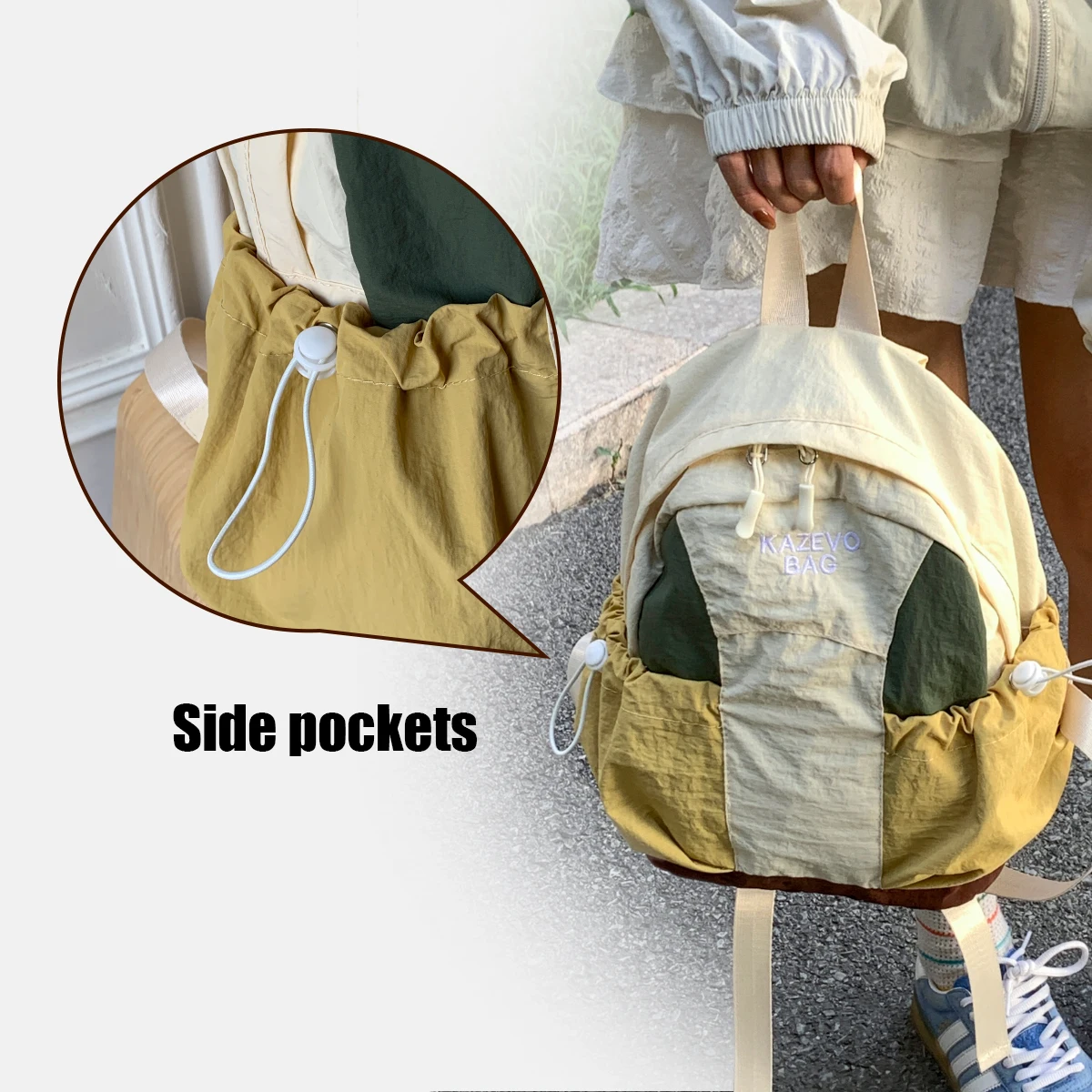 Outdoor Hiking Small Backpack Lightweight Mountaineering Women's Ultra-Light Sports Travel Lightweight Backpack Student School Bag