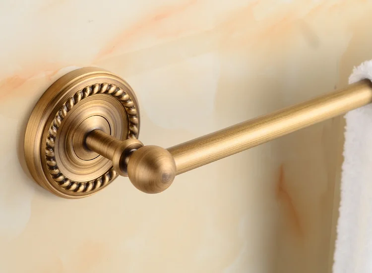 Antique Bronze Bathroom Hardware Set Adjustable Towel Rack Towel Holder Toilet Paper Holder Robe Hook EL2001A