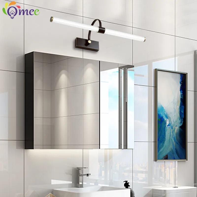 Vanity Mirror LED Wall Lamp Modern Long Wall Light For Home Bedroom Stairs Living Room Sofa Background Lighting Decoration Lamp