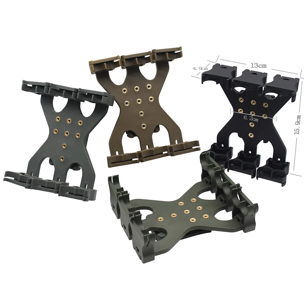 Tactical 12GA Shells 4/8/12 Rounds Shotgun Shell Holder Adjustable