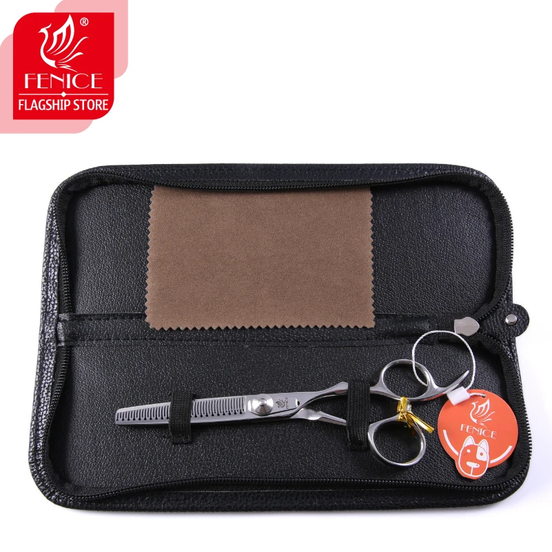 Fenice Pets Grooming JP440C 6.0 inch Thinning Chunker Scissors 20%/70 thinning rate shears Groomer Tools