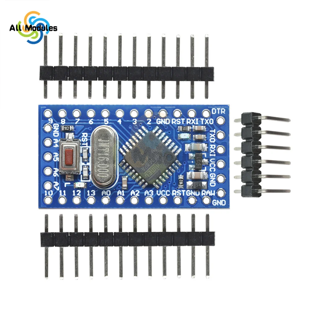 Pro-Mini-Module-5V-16M-Atmega168-Microcontroller-Plug-in-Crystal ...