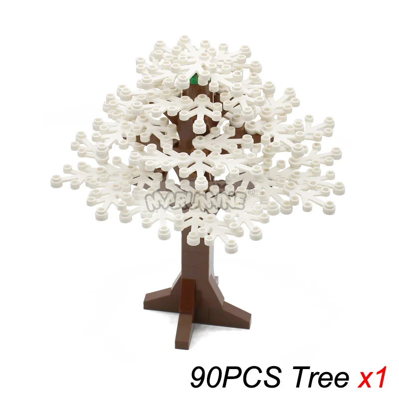 MARUMINE 90PCS Nature-Inspired Building Bricks Set
