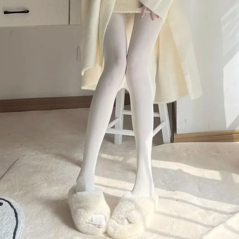 Hollowed Out Thin Loli-hued Pantyhose