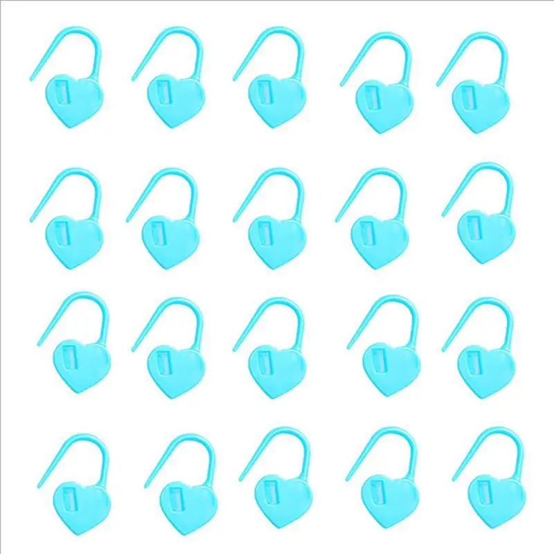20/50 Pack Knitting Tools Small Buckle Plastic Buckle Pin Marker Buckle Marker Pin Anti-Unlock Buckle Sweater Counter Mark tool chest workbench Tool Storage Items