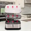 Electric Eggs Cooker Automatic Rapid Boiler 200W Stainless Steel Eggs Steamer with Warming Function Kitchen Accessory