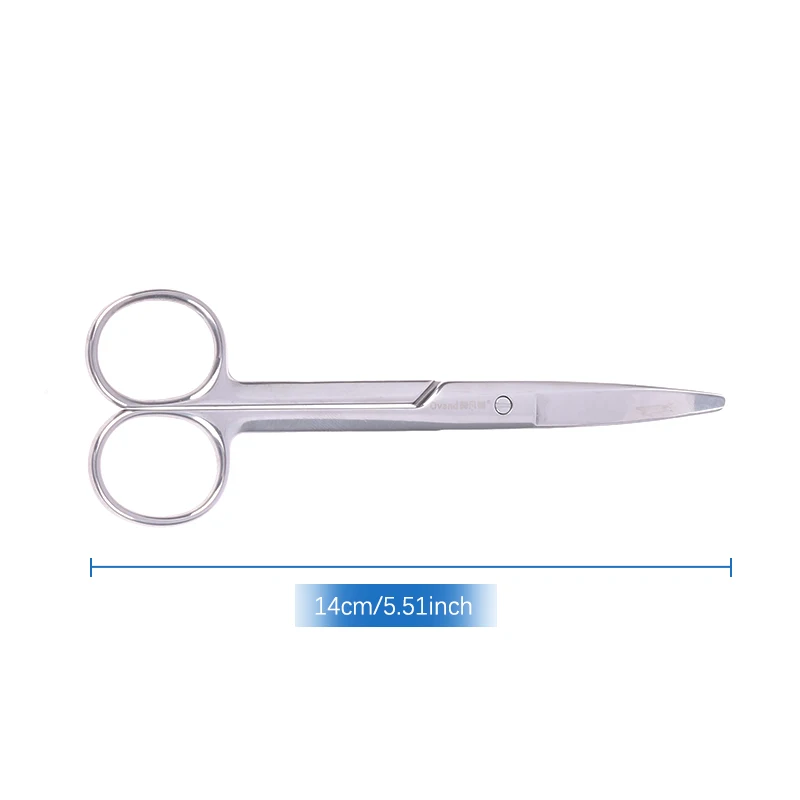 1PC Ostomy Bags Scissors Round Head Curved Design for Prevent