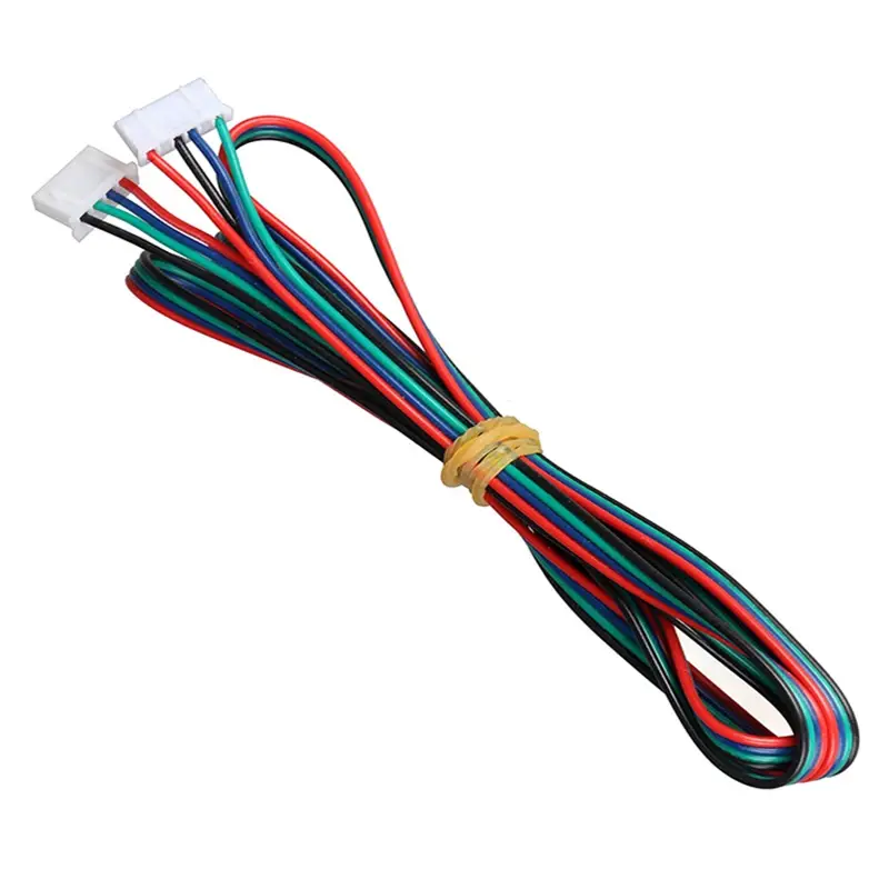 nema 17 stepper motor cable 4pin to 6pin wiring assembly extension cord 42 motor wire XH2.54 connector 100cm image 3