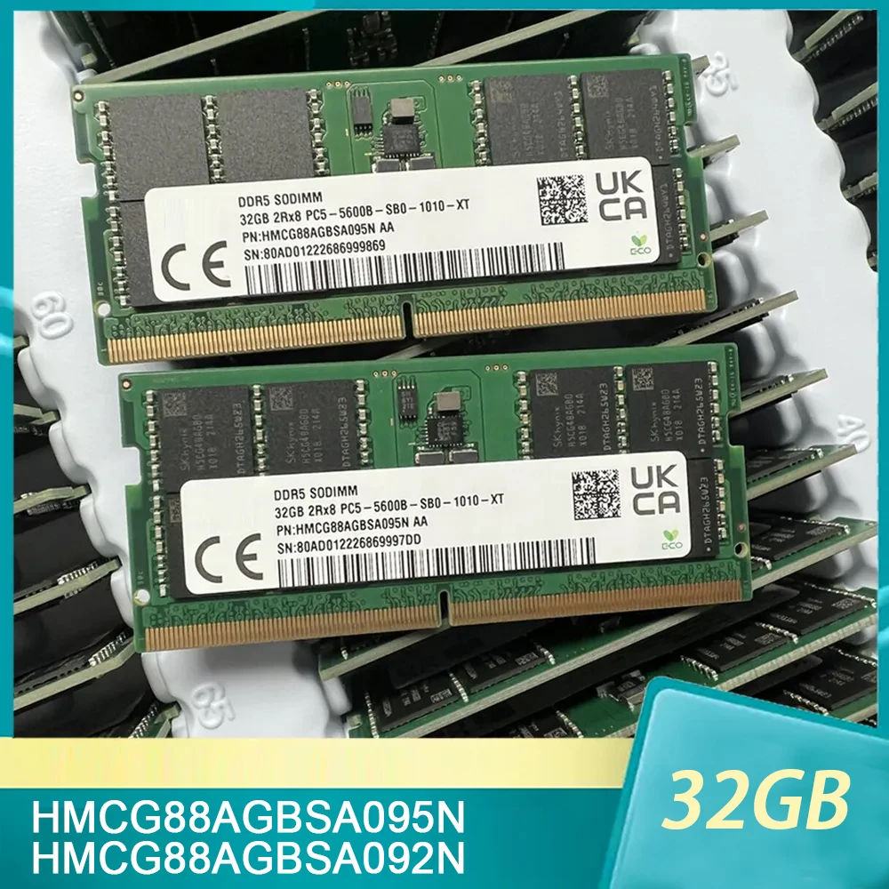 SK hynix DDR5-5600 32GB メモリ 2枚組 ノート用 Hynix-ノートブック用ramメモリ、32GB、ddr5、sdimm、5600、32GB