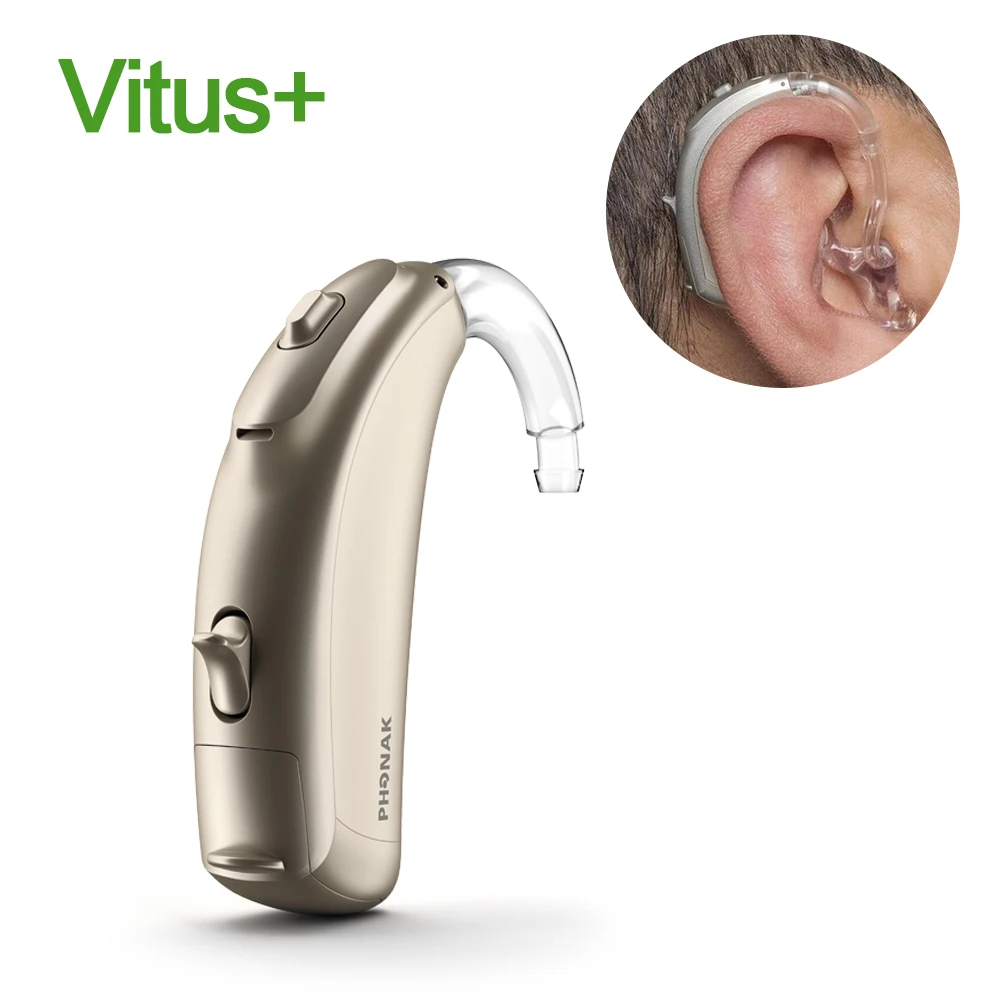 Phonak Vitus+ hearing aid 6 channels digital Programmable 120db