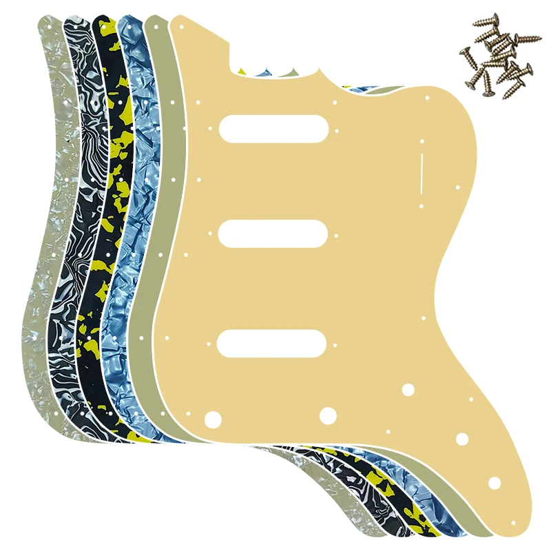 Xinyue Pickguard Per Chitarra Personalizzato-Per Noi Harley Benton Bass Vi Piastra Antigraffio Per Battipenna Per Chitarra Scelta Multicolore