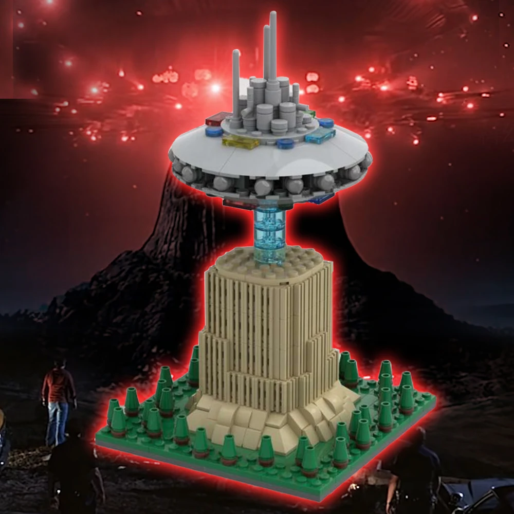 

MOC Close Encounters of the third kind Building Blocks model DIY Kids Model Classic DIY Bricks Toys Children Birthday Gift Toys