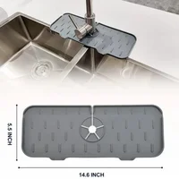 Silicone Mat Gourmet Faucet Kitchen Accessory Home Appliance Sponge Rack Kitchens Accessories Kitchen Sink Splash Guard for You 6