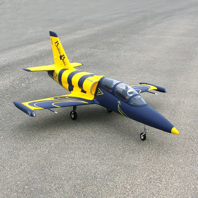 6 CH FlyFans Baltic Bees L-39 Albatros 64mm RC EDF Jet PNP Version Plane 5