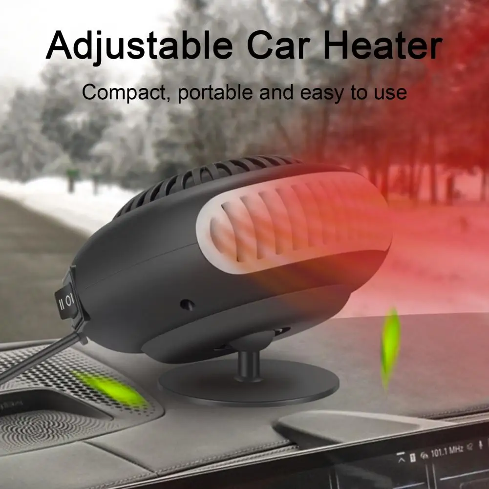 

Electric Car Heater 12/24V Cooling And Heating Fan Dashboard Mount Seat Heater Defrosting Defogging Machine For Car SUV Truck