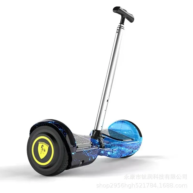 전기킥보드 7-inch Electric Balance Vehicle Drift Children's Dual Wheel Intelligent Armrest Lever Off-road Universal Parallel Scooter