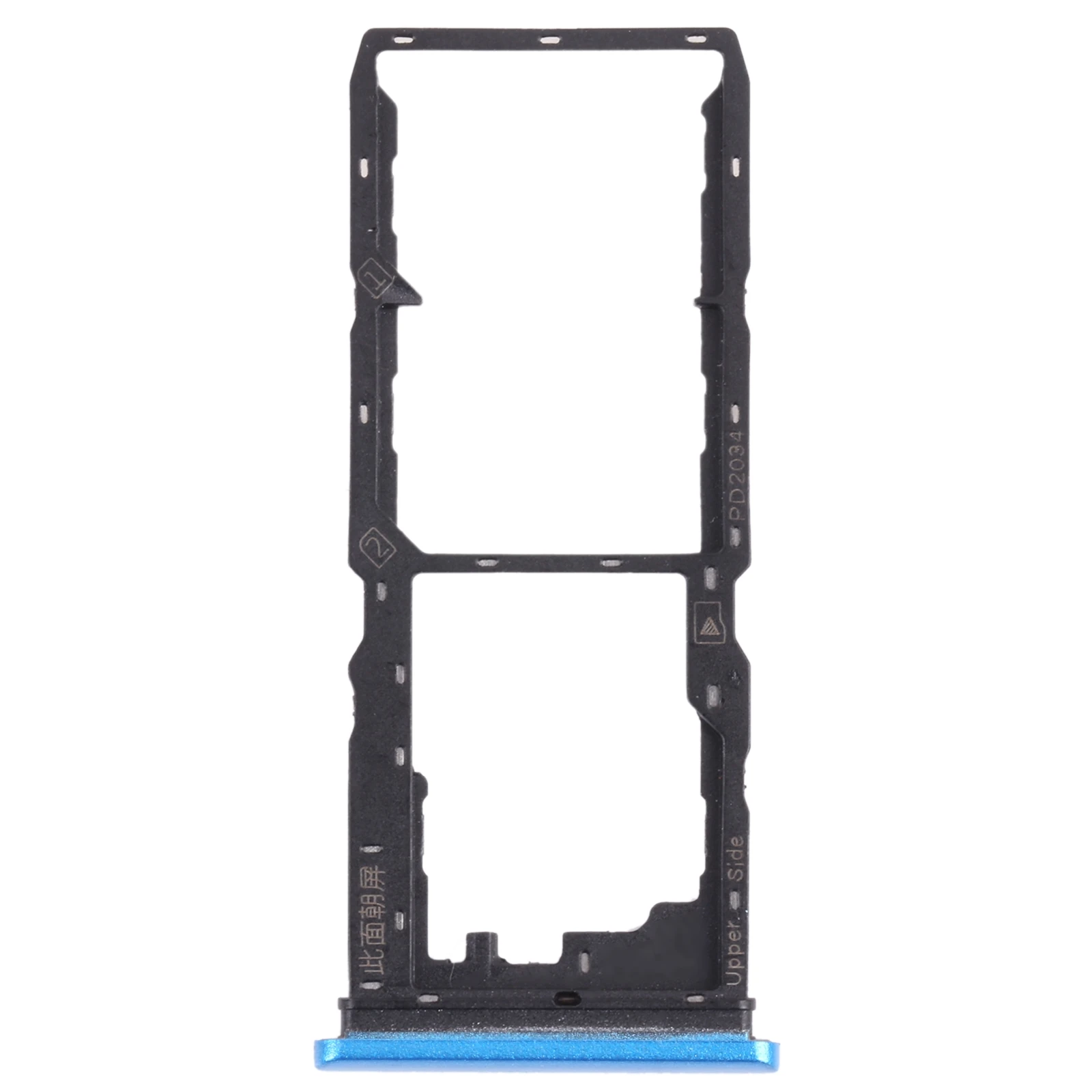 For vivo Y12S 2021 / Y12a V2069 SIM Card Tray + SIM Card Tray + Micro SD Card Tray Mobile Phone Replacement Parts