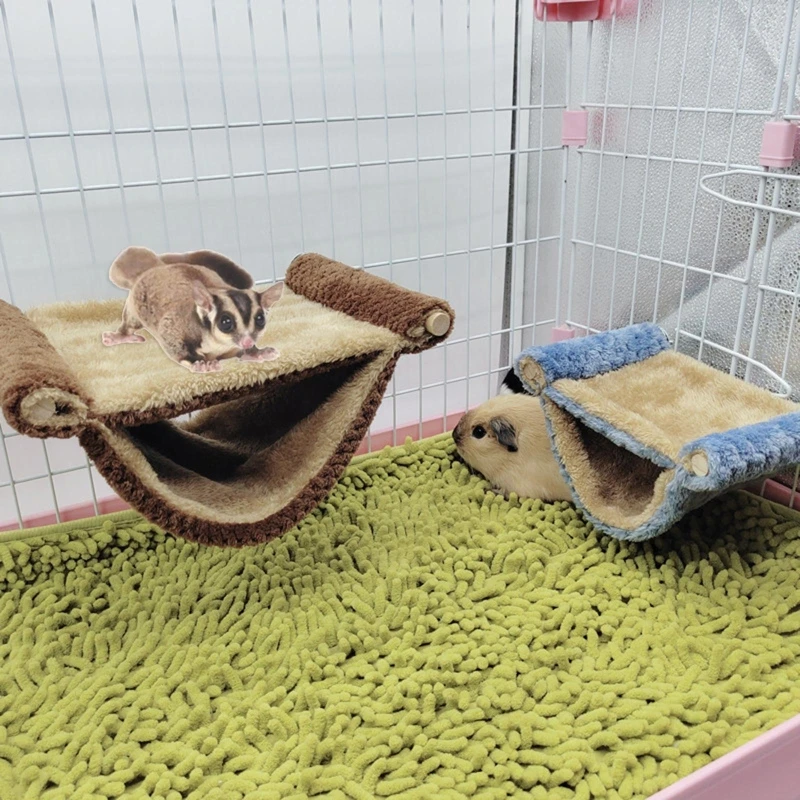 Photo inspiration: Visual Reference: Hamster Hammock Plush Hanging Cave Shed Happy Winter Warm House