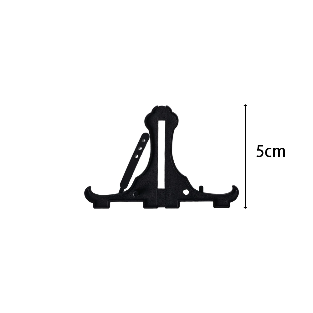 Description Picture 2 of itemClear Plastic Acrylic Easels Table Top Plate Holder Dish Bowl Racks Photos Picture Frame Folding Stand Storage Home Decor Holder