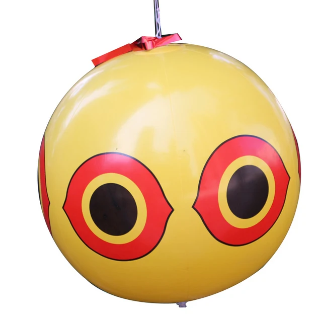 1Db Madárcsökkentő Felfújható Terrorszem Ijesztő Ballon Madár Visszataszító Madárriasztó Ragadozó Farm Ültetvényes Védő - Image 5