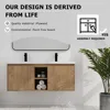 48-Inch Double Sink Vanity Modern Wall Mounted Bathroom Vanity with Double Resin Sink 48" Large Floating Bathroom Vanities Set 4