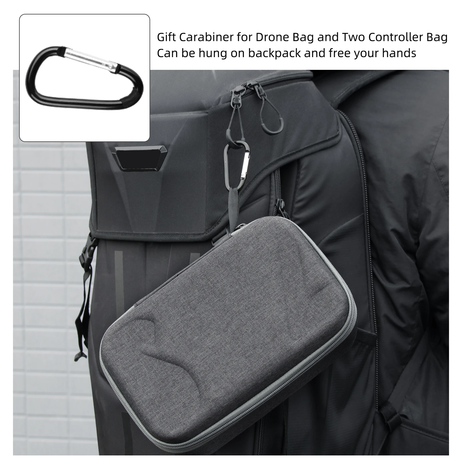 for DJI Mini 3 pro Storage Bag DJI RC remote controller case Portable Carrying Box Case Handbag Smart Controller Accessories