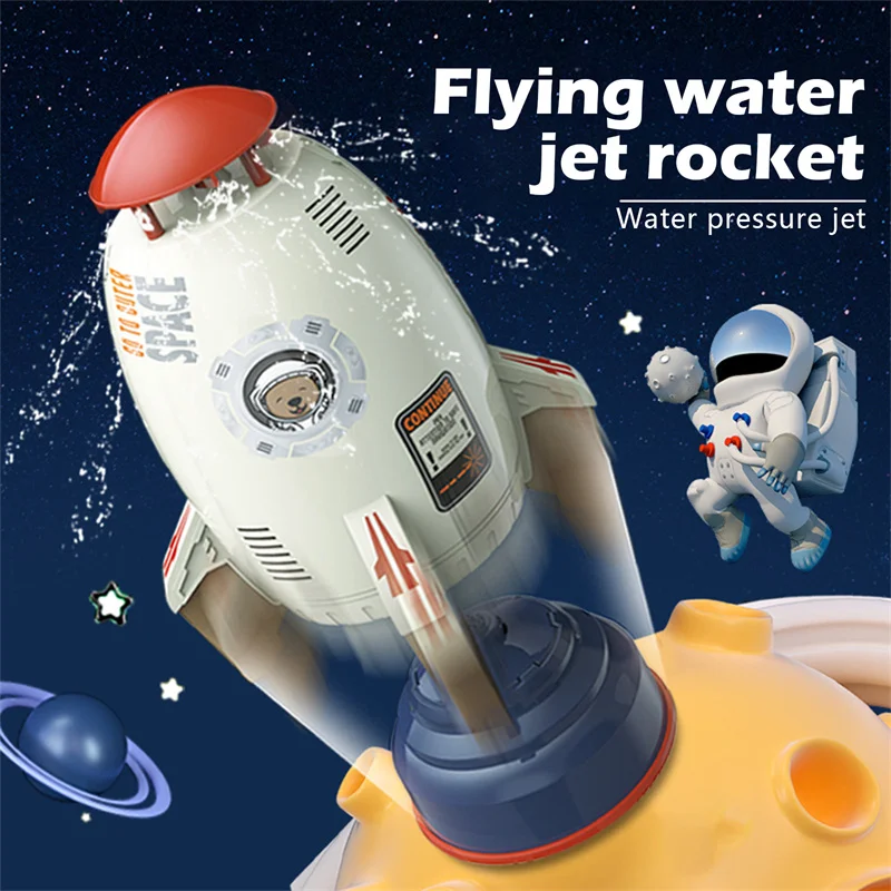 air power stomp rocket launcher toys famous game outdoor games sport toy fly shining led light rocket adjustable super stable Rocket Launcher Toys Kids Outdoor Toy Flyingwater Rocket Pressure Lift Sprinkler Fun In Garden Lawn Water Spray Toys Kids Gifts